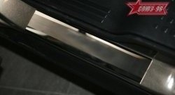 2 519 р. Накладки на внутренние пороги Souz-96 Honda Pilot YF4 рестайлинг (2011-2015)  с доставкой в г. Керчь. Увеличить фотографию 2