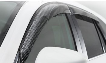 2 479 р. Дефлектора окон CA-Plastic  Honda StepWagon  5 RP1,RP2, RP3, RP4 (2015-2017) минивэн дорестайлинг (Серия Art черная)  с доставкой в г. Керчь. Увеличить фотографию 2