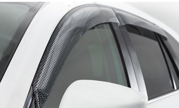 2 479 р. Дефлектора окон CA-Plastic  Honda StepWagon  5 RP1,RP2, RP3, RP4 (2015-2017) минивэн дорестайлинг (Серия Art графит)  с доставкой в г. Керчь. Увеличить фотографию 2