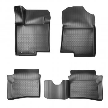 Коврики салона Norplast Unidec Hyundai Bayon  BC3 (2021-2025) (черные)