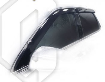 2 199 р. Дефлектора окон CA-Plastic Hyundai Palisade LX2 (2018-2022) (серия Classic полупрозрачный, Без хром молдинга)  с доставкой в г. Керчь. Увеличить фотографию 2