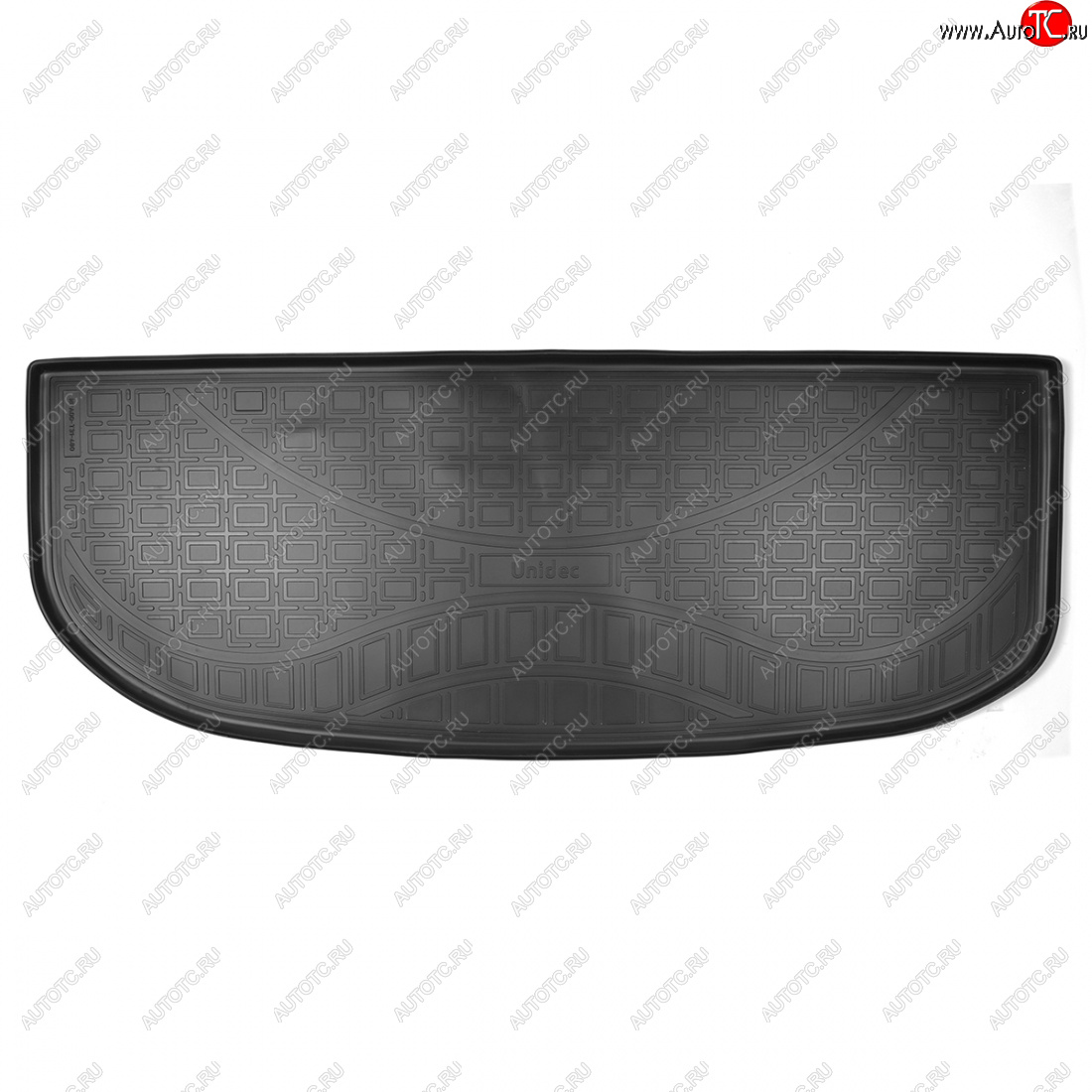 1 299 р. Коврик багажника Norplast (7 мест, разложенный 3 ряд)  Hyundai Palisade  LX2 (2018-2022) (Цвет: черный)  с доставкой в г. Керчь