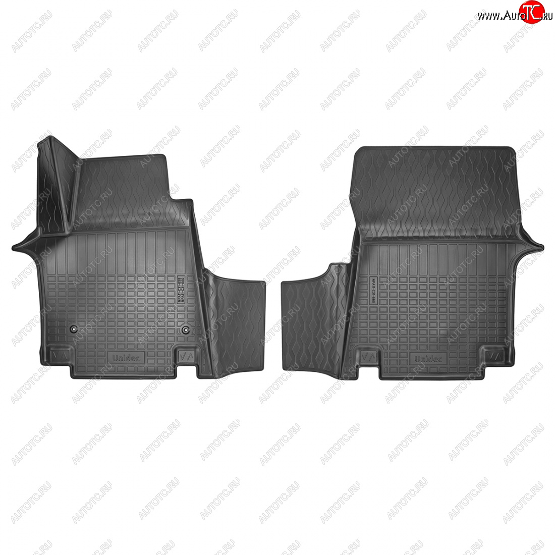 1 769 р. Коврики салона Norplast Unidec (1 ряд 8 мест) Hyundai Staria US4 (2021-2022) (черные)  с доставкой в г. Керчь