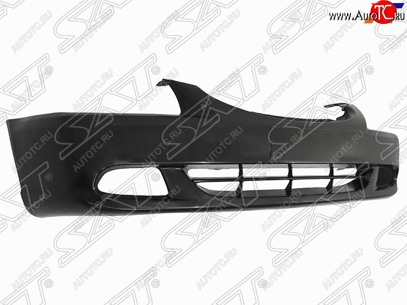 1 999 р. Передний бампер SAT (под туманки)  Hyundai Accent  седан ТагАЗ (2001-2012) (Неокрашенный)  с доставкой в г. Керчь