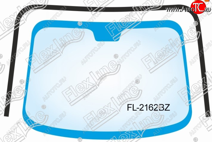 1 799 р. Молдинг лобового стекла FlexLine  Hyundai Accent  2 LC - Verna  1 LC  с доставкой в г. Керчь