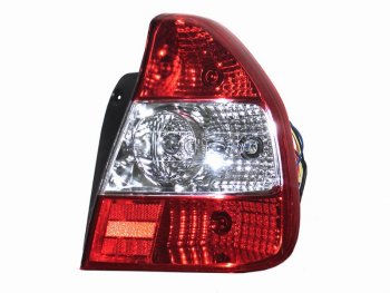 Правый задний фонарь SAT (хрусталь) Hyundai Accent 2 LC седан дорестайлинг (ТагАЗ) (1999-2012)