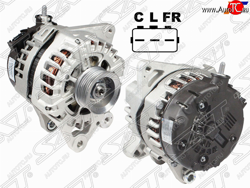 13 599 р. Генератор (12V 150A) SAT Hyundai Elantra MD рестайлинг (2013-2016)  с доставкой в г. Керчь