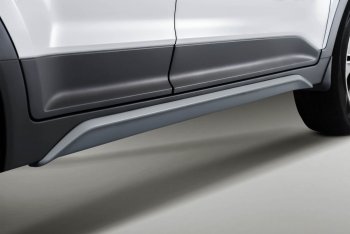 Пороги накладки штатного обвеса Xmug Hyundai Creta GS дорестайлинг (2015-2019)