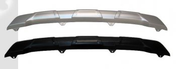 4 049 р. Накладка переднего бампера Next Hyundai Creta GS рестайлинг (2019-2021) (Серебристый цвет)  с доставкой в г. Керчь. Увеличить фотографию 2