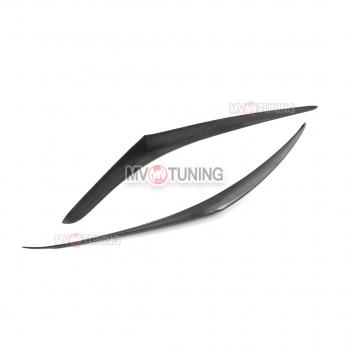1 499 р. Реснички на фары MV-Tuning Hyundai Creta GS рестайлинг (2019-2021) (Неокрашенные)  с доставкой в г. Керчь. Увеличить фотографию 3