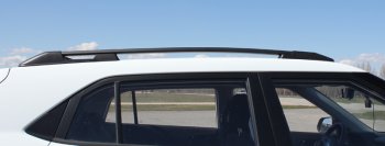 8 649 р. Комплект рейлингов АПС  Hyundai Creta  GS (2015-2021) дорестайлинг, рестайлинг (Серебристые без поперечин )  с доставкой в г. Керчь. Увеличить фотографию 2
