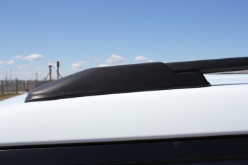 8 649 р. Комплект рейлингов АПС  Hyundai Creta  GS (2015-2021) дорестайлинг, рестайлинг (Серебристые без поперечин )  с доставкой в г. Керчь. Увеличить фотографию 4