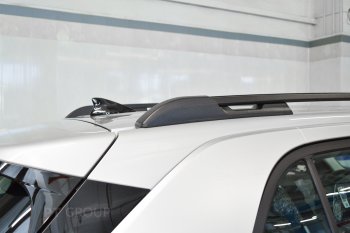 7 969 р. Рейлинги Petroil Tuning  Hyundai Creta  SU (2020-2022) (Черный муар)  с доставкой в г. Керчь. Увеличить фотографию 4