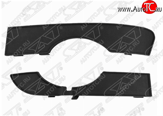 201 р. Левая вставка под противотуманную фару SAT  Hyundai Elantra  XD (2000-2003) седан дорестайлинг  с доставкой в г. Керчь