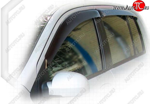 1 999 р. Дефлектора окон CA-Plastiс  Hyundai Getz  TB (2005-2010) хэтчбэк 5 дв. рестайлинг (Classic полупрозрачный)  с доставкой в г. Керчь