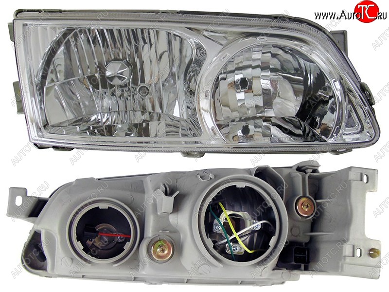 3 899 р. Правая передняя фара SAT (manual)  Hyundai Starex/H1  A1 (1997-2004) дорестайлинг  с доставкой в г. Керчь
