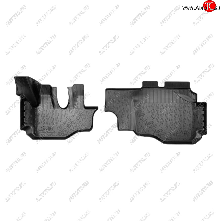2 599 р. Коврики салона Norplast Unidec  Hyundai HD-35 (2011-2025) (Цвет: черный)  с доставкой в г. Керчь