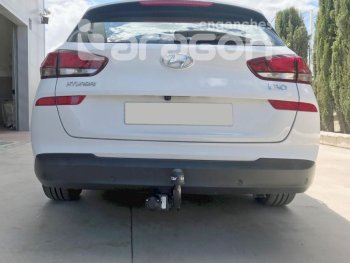 22 699 р. Фаркоп Aragon. (шар A) Hyundai I30 3 PD универсал (2017-2020)  с доставкой в г. Керчь. Увеличить фотографию 5