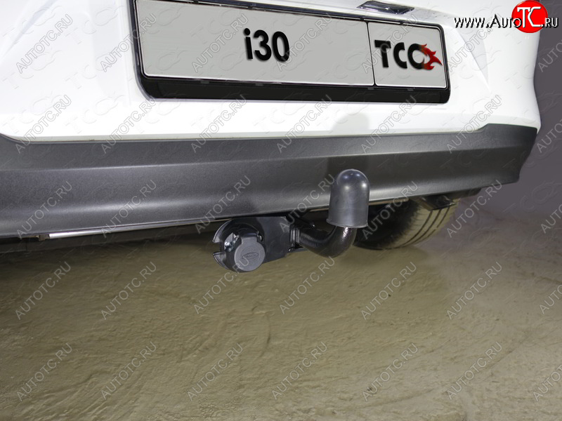 13 299 р. Фаркоп (тягово-сцепное устройство) TCC Hyundai I30 3 PD универсал (2017-2020) (Оцинкованный, шар A )  с доставкой в г. Керчь