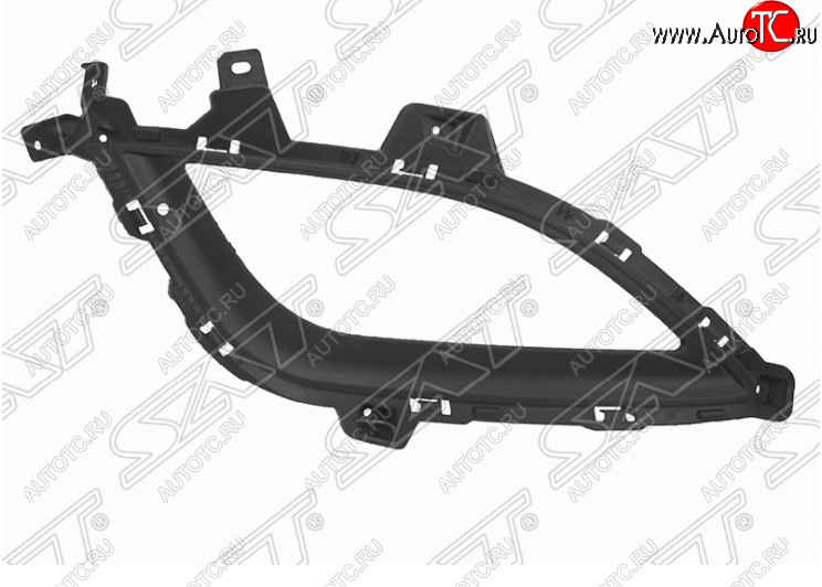 1 679 р. Правая оправа противотуманной фары SAT Hyundai I30 2 GD дорестайлинг универсал (2011-2015)  с доставкой в г. Керчь