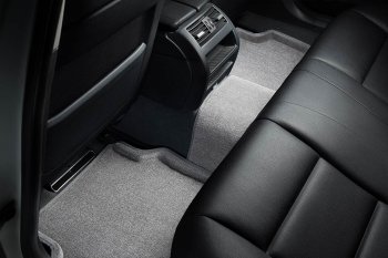 6 929 р. Текстильные коврики в салон SEINTEX 3D серые Hyundai I40 1 VF дорестайлинг седан (2011-2015)  с доставкой в г. Керчь. Увеличить фотографию 4