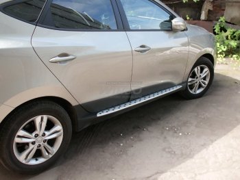 Подножки боковые WINBO OE Style Hyundai IX35 ( LM,  NU) (2009-2025) дорестайлинг, рестайлинг