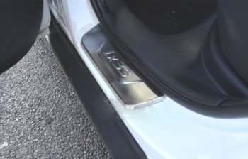 879 р. Накладки на порожки дверного проёма WINBO Hyundai IX35 NU рестайлинг (2020-2025)  с доставкой в г. Керчь. Увеличить фотографию 2