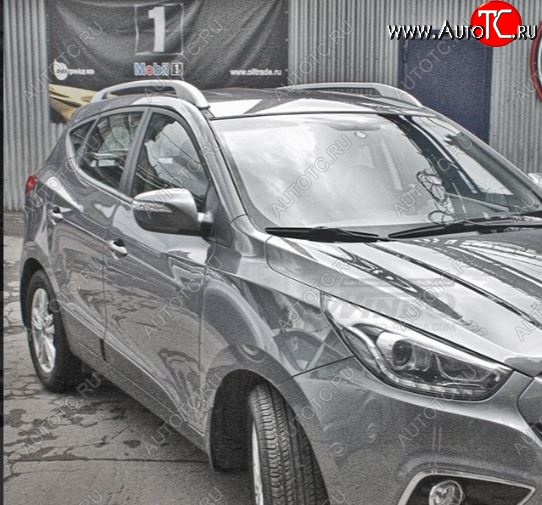 8 999 р. Рейлинги крыши OE Style Hyundai IX35 LM дорестайлинг (2009-2013)  с доставкой в г. Керчь