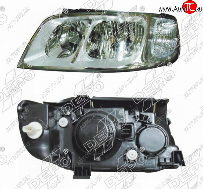 8 499 р. Левая фара DEPO  Hyundai Matrix  1 FC (2005-2008) 1-ый рестайлинг  с доставкой в г. Керчь
