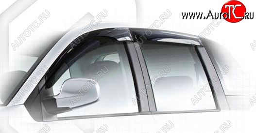1 999 р. Дефлектора окон CA-Plastiс  Hyundai Matrix  1 FC (2008-2010) 2-ой рестайлинг (Classic полупрозрачный, Без хром. молдинга)  с доставкой в г. Керчь