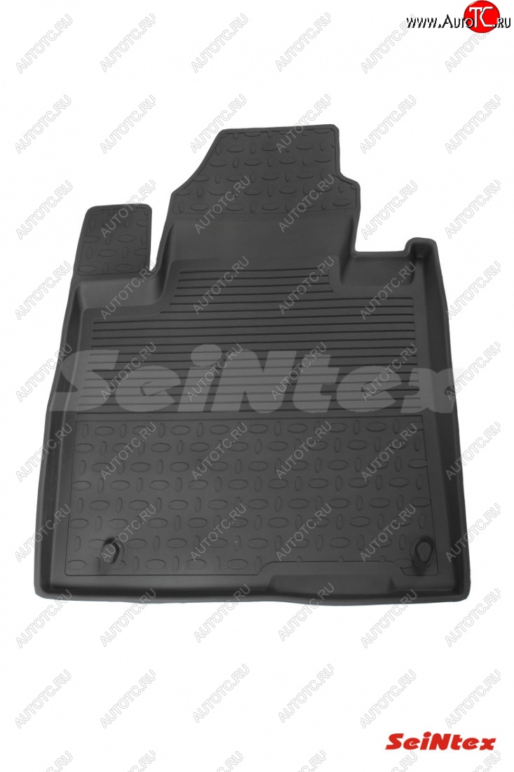 3 299 р. Износостойкие коврики в салон Seintex (с высоким бортом) Hyundai Santa Fe TM дорестайлинг (2018-2021)  с доставкой в г. Керчь