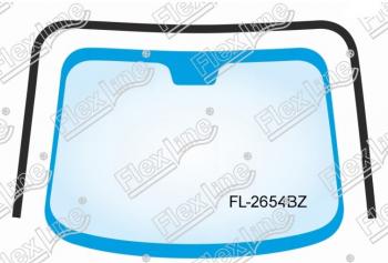 Молдинг лобового стекла FlexLine Hyundai Santa Fe CM рестайлинг (2009-2012)
