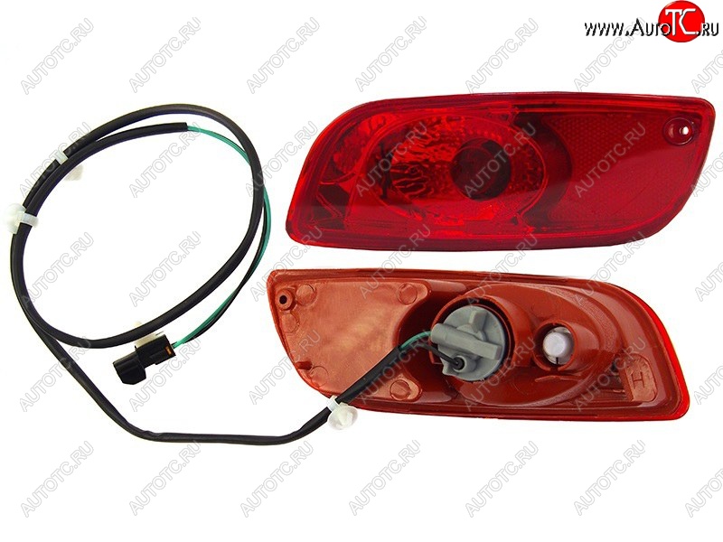 1 169 р. Правый фонарь в задний бампер SAT Hyundai Santa Fe CM дорестайлинг (2006-2009)  с доставкой в г. Керчь