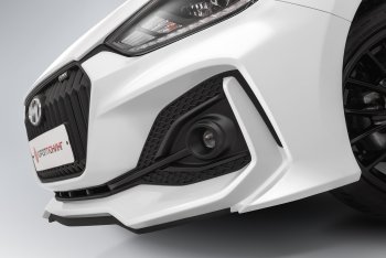 Передний бампер Quant Romb Hyundai Solaris  HCR (2017-2022) седан дорестайлинг, седан рестайлинг