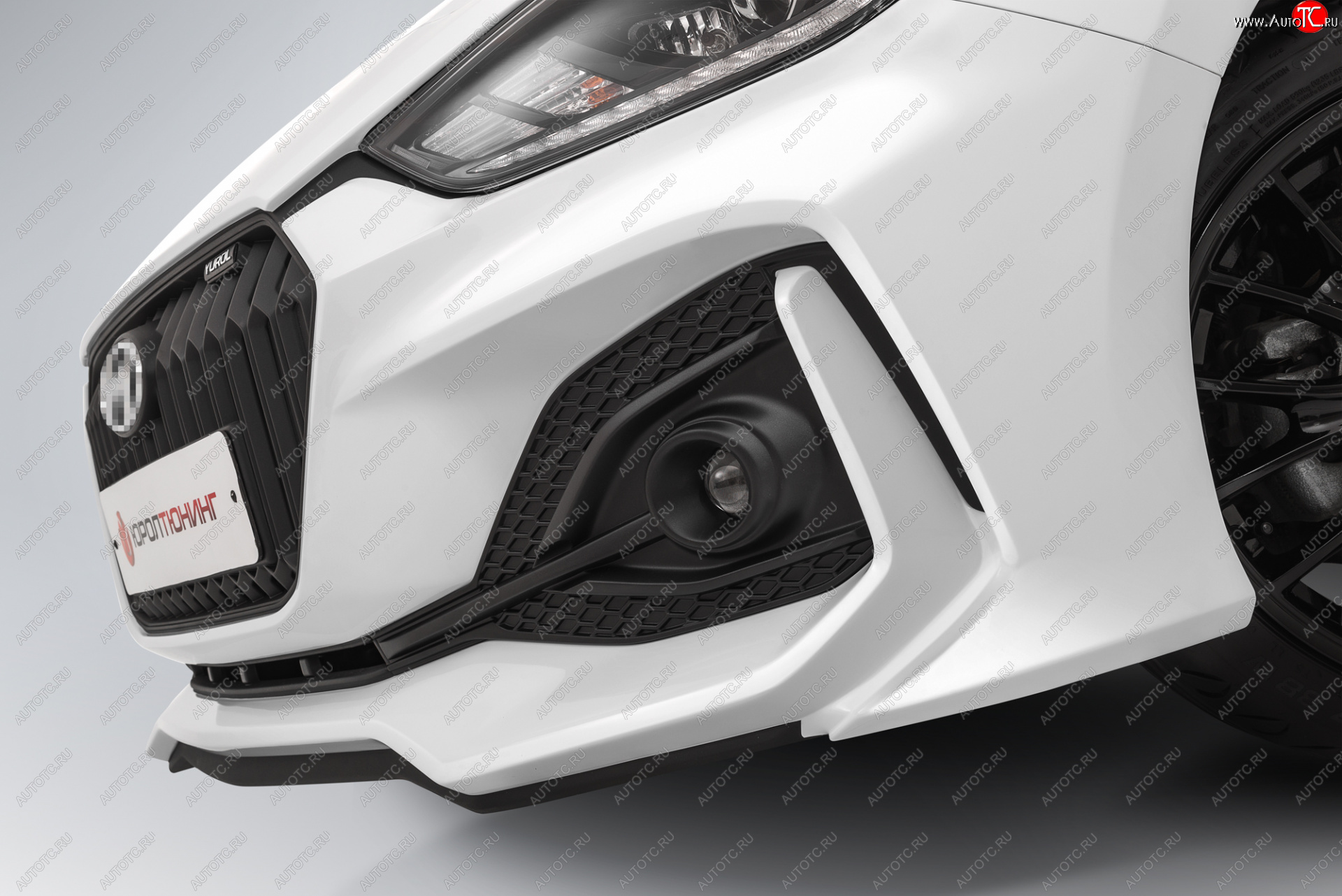 18 199 р. Передний бампер Quant Romb  Hyundai Solaris  HCR (2017-2022) седан дорестайлинг, седан рестайлинг (Комплектация Люкс, Неокрашенный)  с доставкой в г. Керчь