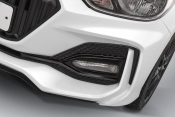18 199 р. Передний бампер Quant Romb  Hyundai Solaris  HCR (2017-2022) седан дорестайлинг, седан рестайлинг (Комплектация Комфорт, Неокрашенный)  с доставкой в г. Керчь. Увеличить фотографию 4