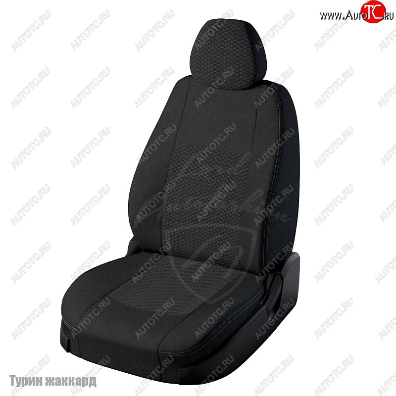 4 899 р. Чехлы для сидений Lord Autofashion Турин (жаккард, раздельная спинка)  Hyundai Solaris  RBr (2010-2017) седан дорестайлинг, седан рестайлинг (Черный, вставка Вега)  с доставкой в г. Керчь