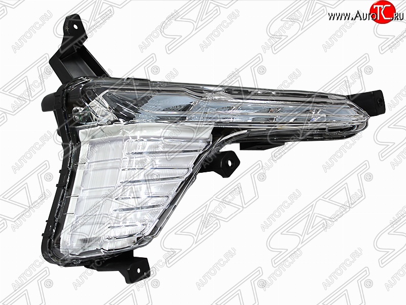 3 799 р. Левая противотуманная фара SAT (LED)  Hyundai Sonata  LF (2017-2019) рестайлинг  с доставкой в г. Керчь