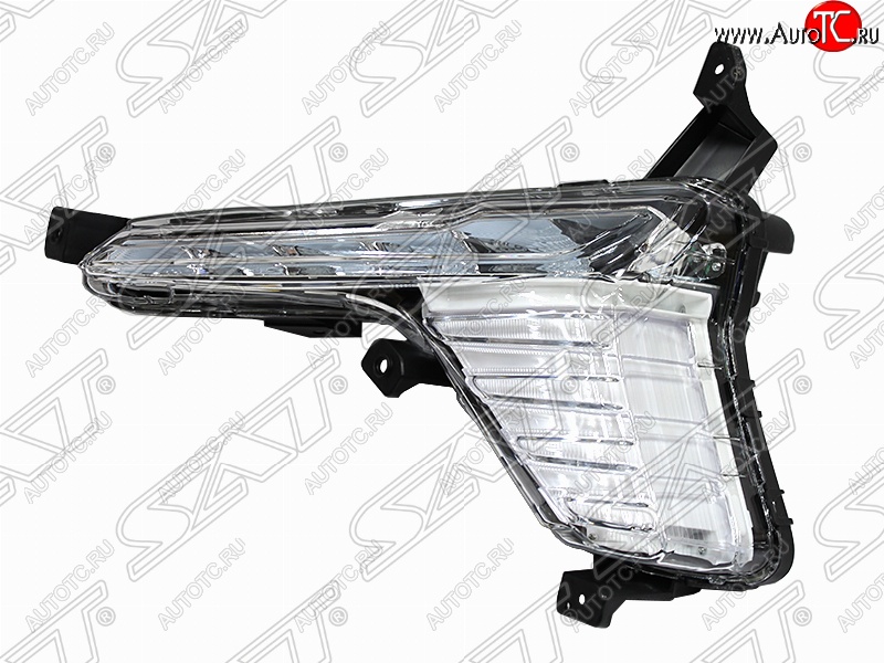 3 799 р. Правая противотуманная фара SAT (LED)  Hyundai Sonata  LF (2017-2019) рестайлинг  с доставкой в г. Керчь