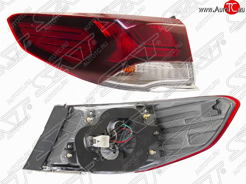 3 099 р. Левый задний фонарь SAT  Hyundai Sonata  LF (2017-2019) рестайлинг  с доставкой в г. Керчь
