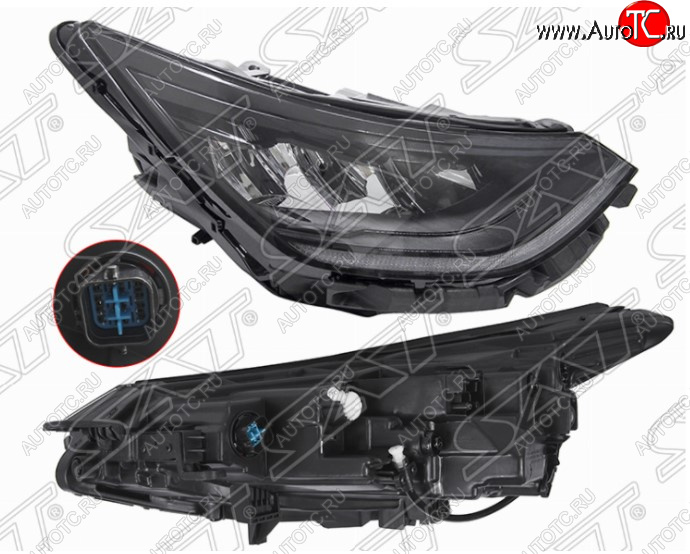 14 999 р. Правая передняя фара SAT (LED)  Hyundai Sonata  DN8 (2019-2022)  с доставкой в г. Керчь