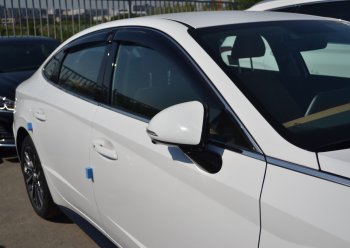 Дефлектора окон SIM Hyundai Sonata DN8 (2019-2022)