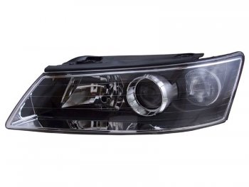 Левая фара SAT Hyundai Sonata  NF (2004-2008) дорестайлинг