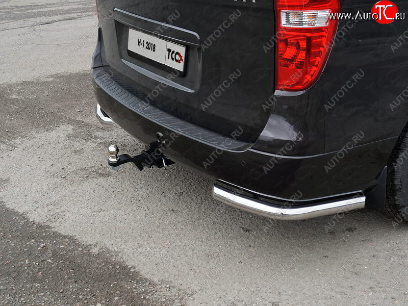 15 949 р. Фаркоп (тягово-сцепное устройство) TCC  Hyundai Starex/Grand Starex/H1  TQ (2017-2022) 2-ой рестайлинг (Оцинкованный, шар E)  с доставкой в г. Керчь