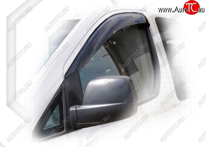 2 079 р. Дефлектора окон CA-Plastiс Hyundai Starex/Grand Starex/H1 TQ рестайлинг (2014-2018) (Classic полупрозрачный)  с доставкой в г. Керчь