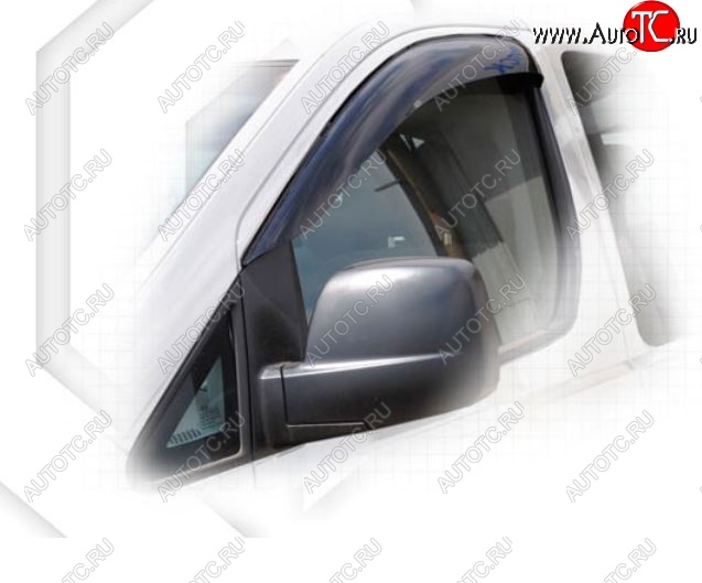 2 079 р. Дефлектора окон CA-Plastiс  Hyundai Starex/Grand Starex/H1  TQ (2007-2018) дорестайлинг, рестайлинг (Classic полупрозрачный)  с доставкой в г. Керчь