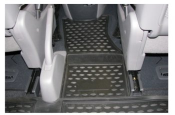 4 999 р. Коврики в салон Element 4 шт. (полиуретан) Hyundai Starex/Grand Starex/H1 TQ дорестайлинг (2007-2013)  с доставкой в г. Керчь. Увеличить фотографию 5