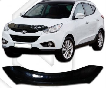 Дефлектор капота CA-Plastic Hyundai Tucson LM (2010-2017)