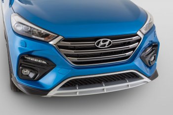 18 199 р. Передний бампер YT Hyundai Tucson TL дорестайлинг (2015-2018) (Неокрашенный)  с доставкой в г. Керчь. Увеличить фотографию 5