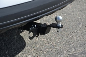 17 759 р. Фаркоп Petroil Tuning (съемный квадрат) Hyundai Tucson TL дорестайлинг (2015-2018)  с доставкой в г. Керчь. Увеличить фотографию 3